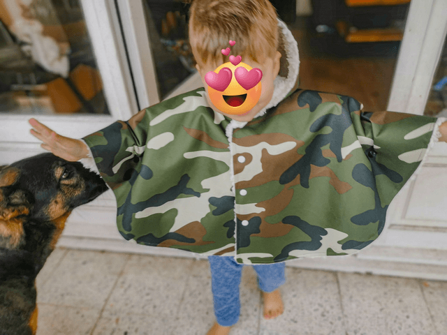 Poncho de pluie Homer - le militaire
