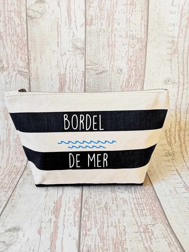 Trousse rayée Aimé