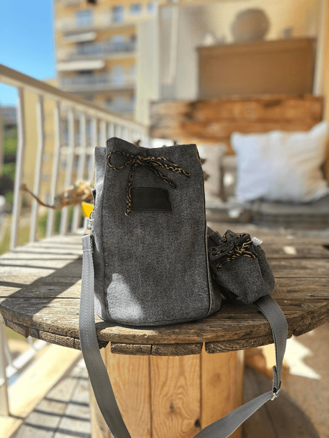 Sac Marceau en jean recyclé 