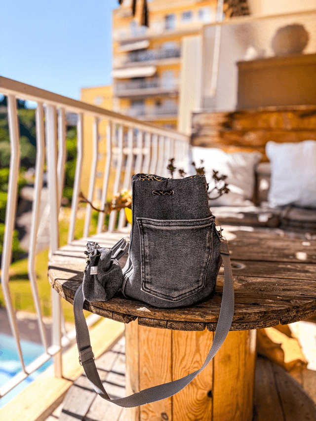 Sac Marceau en jean recyclé 